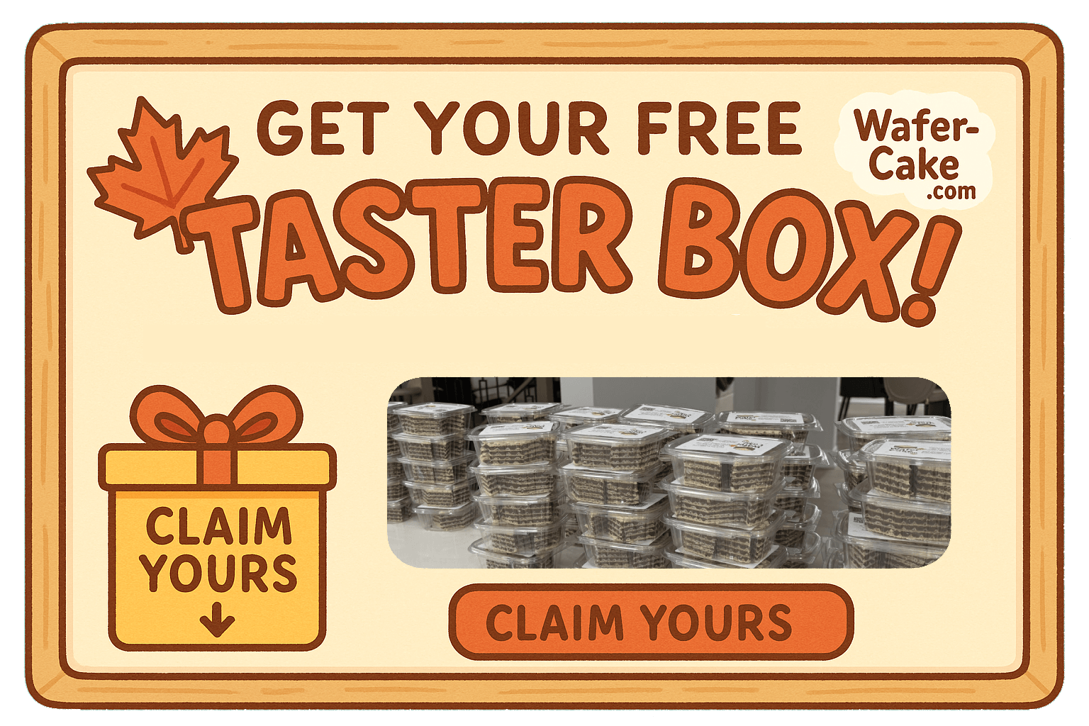 Free Wafer Taster Box